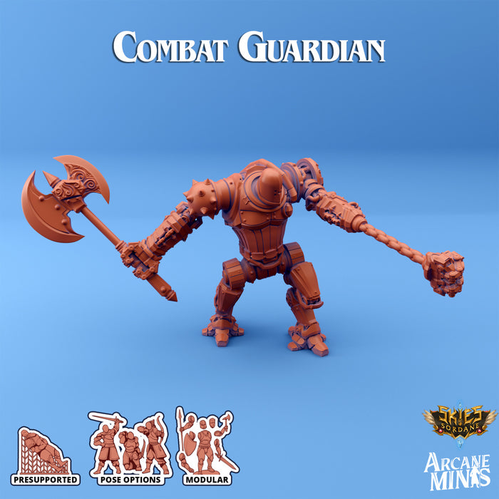 Combat Guardian B | Skies of Sordane | Fantasy Miniature | Arcane Minis