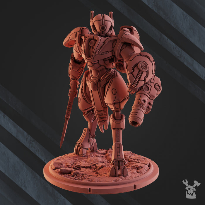 Commander Closesight | Greater Good | DakkaDakka | Sci-Fi Grimdark Wargaming Miniature 28mm 32mm