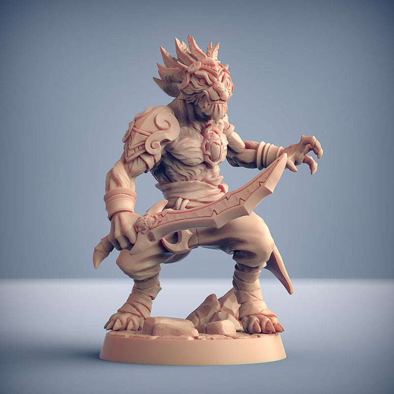 Headhunter Miniatures | Rakshakin Headhunter | Fantasy D&D Miniature | Artisan Guild