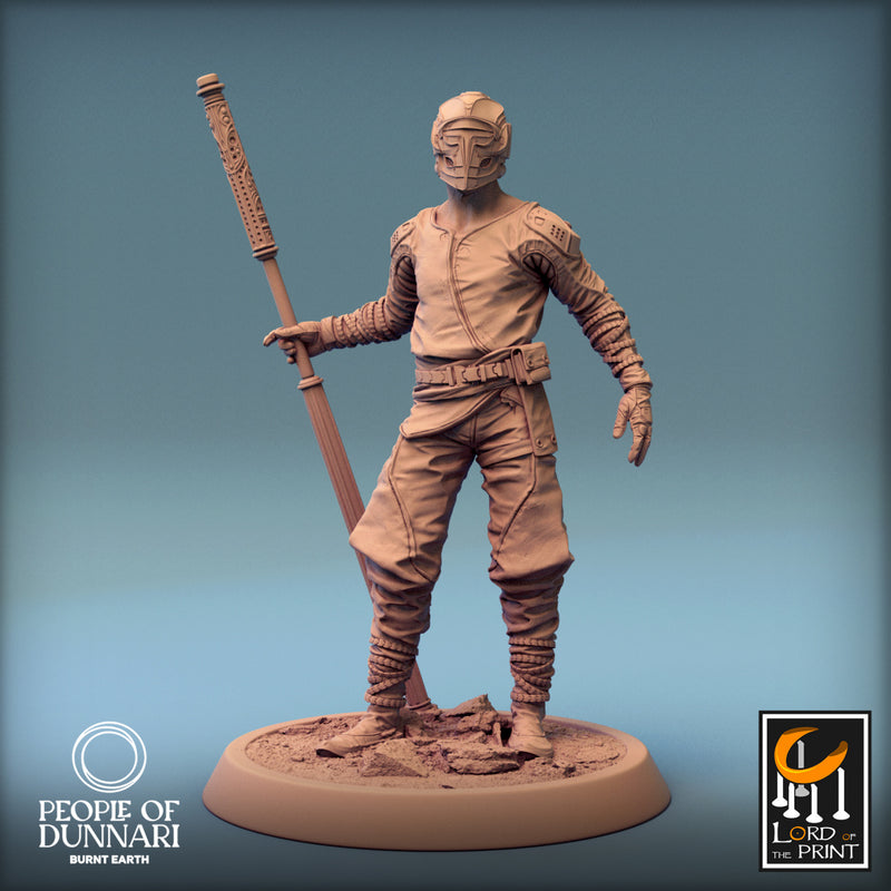 Amarok Sandweaver F | People of Dunnari | Fantasy Miniature | Rescale Miniatures