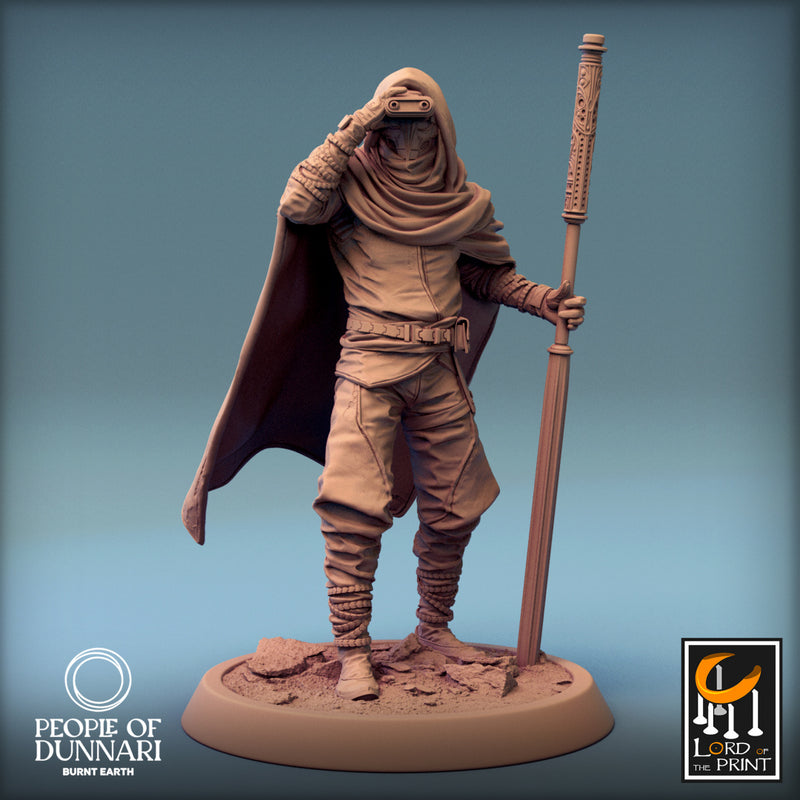 Amarok Sandweaver B | People of Dunnari | Fantasy Miniature | Rescale Miniatures
