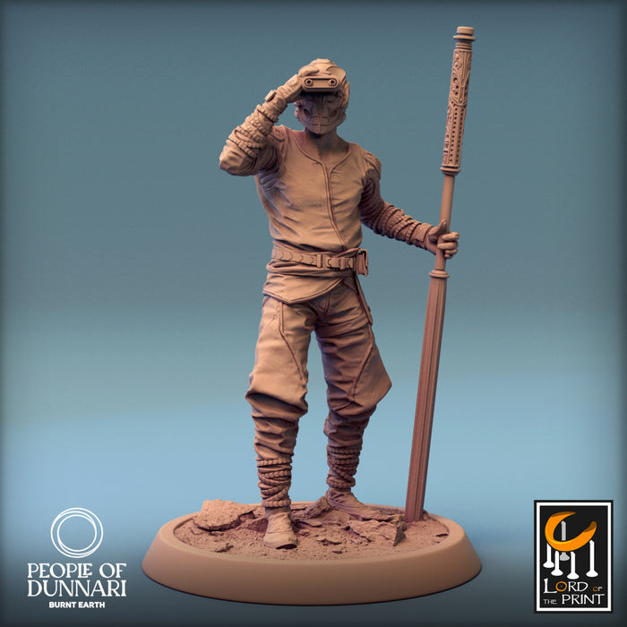 Amarok Sandweaver G | People of Dunnari | Fantasy Miniature | Rescale Miniatures