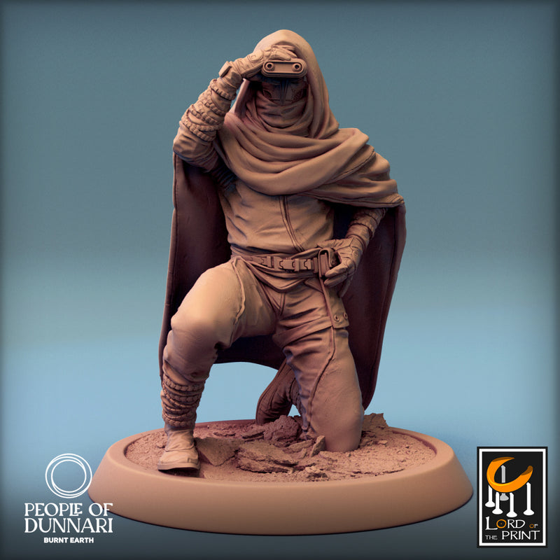 Amarok Sandweaver D | People of Dunnari | Fantasy Miniature | Rescale Miniatures