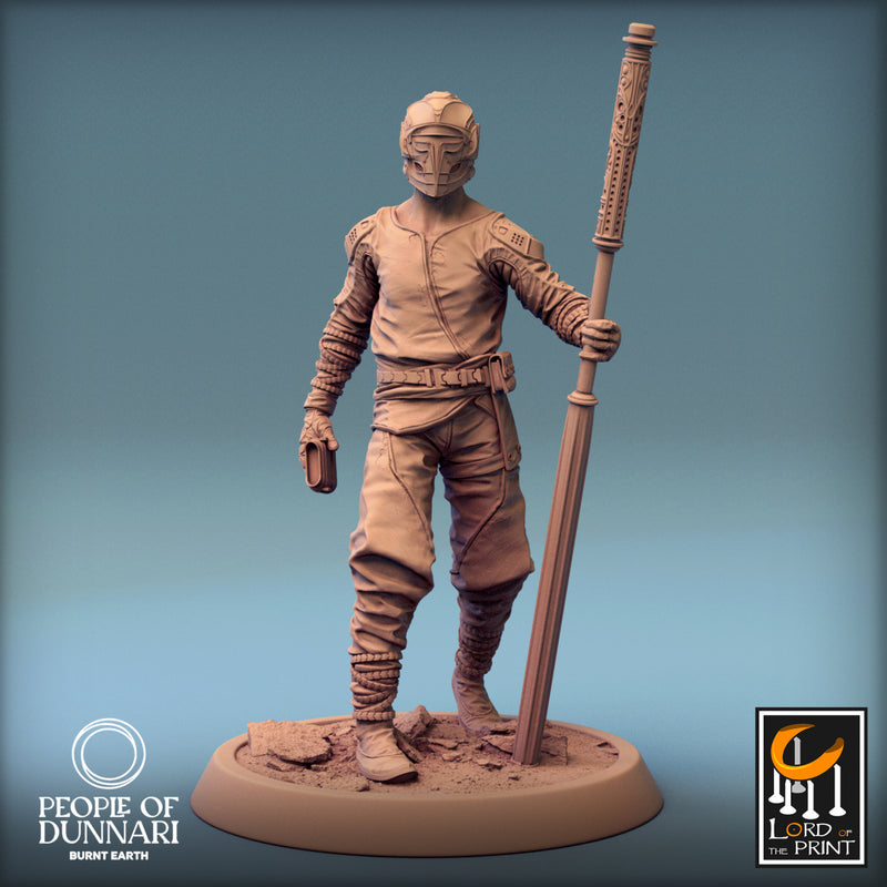 Amarok Sandweaver H | People of Dunnari | Fantasy Miniature | Rescale Miniatures