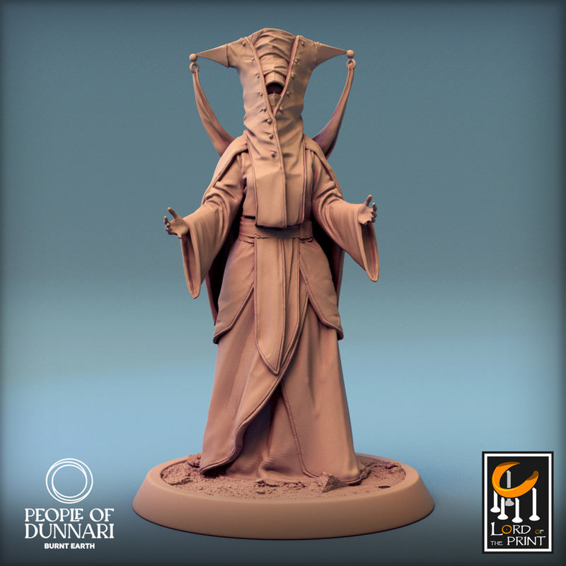 Amina Sahar A | People of Dunnari | Fantasy Miniature | Rescale Miniatures