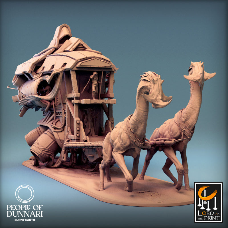 Dunnari Caravan | People of Dunnari | Fantasy Miniature | Rescale Miniatures