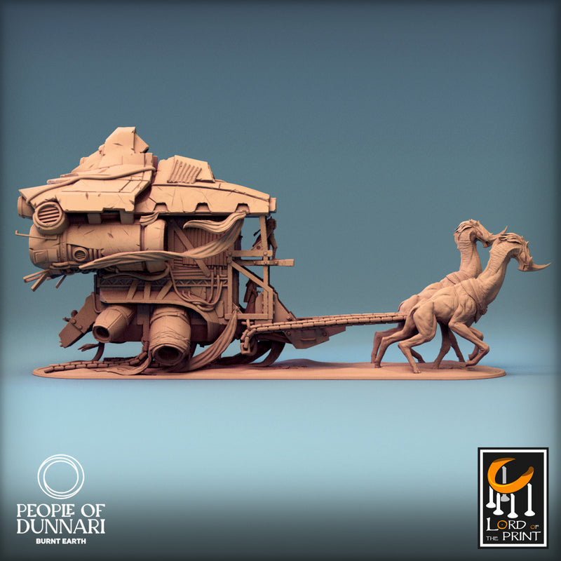 Dunnari Caravan | People of Dunnari | Fantasy Miniature | Rescale Miniatures