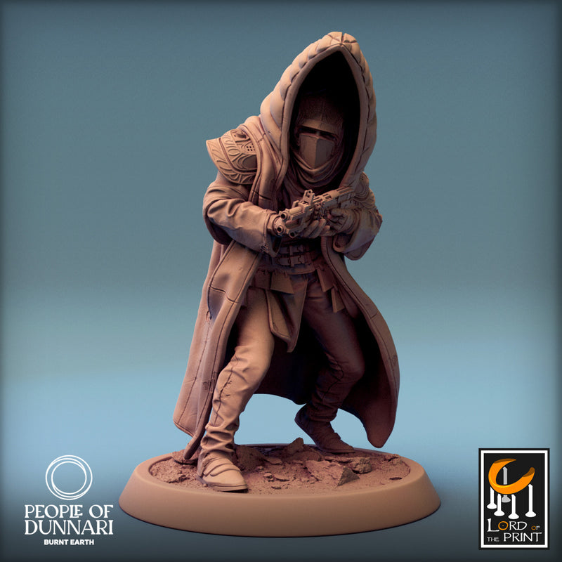 Razan Sandstorm B | People of Dunnari | Fantasy Miniature | Rescale Miniatures