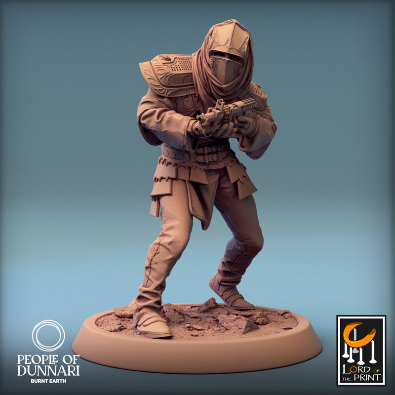 Razan Sandstorm E | People of Dunnari | Fantasy Miniature | Rescale Miniatures