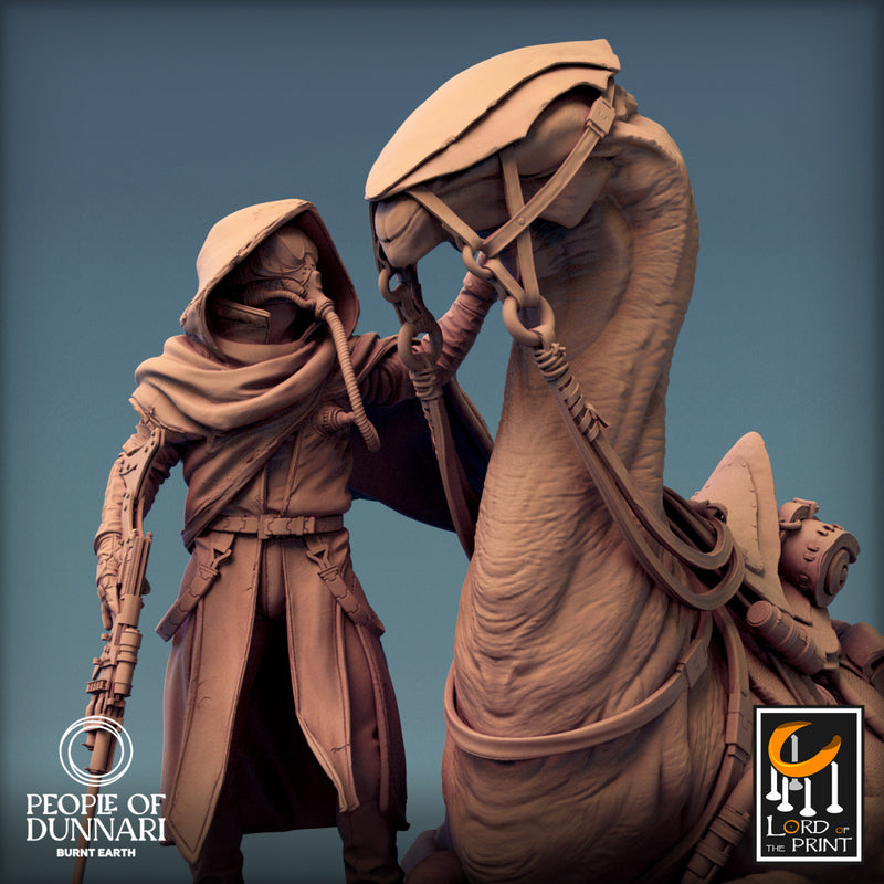 Sandstepper A | People of Dunnari | Fantasy Miniature | Rescale Miniatures