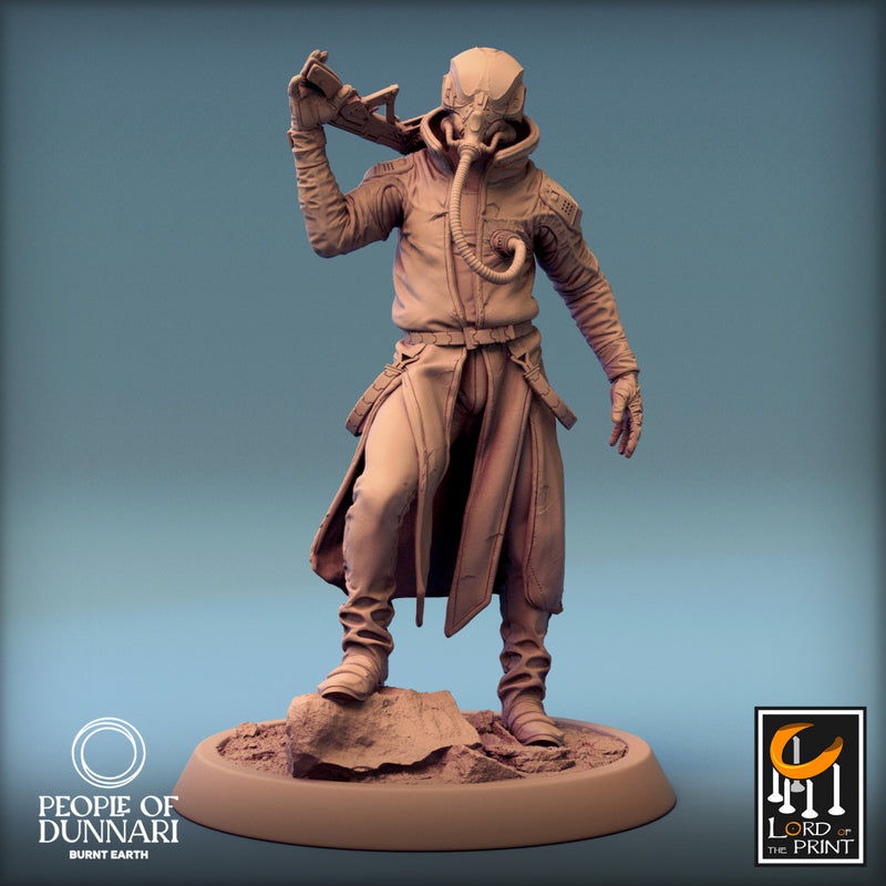 Zephyr Sandrider E | People of Dunnari | Fantasy Miniature | Rescale Miniatures