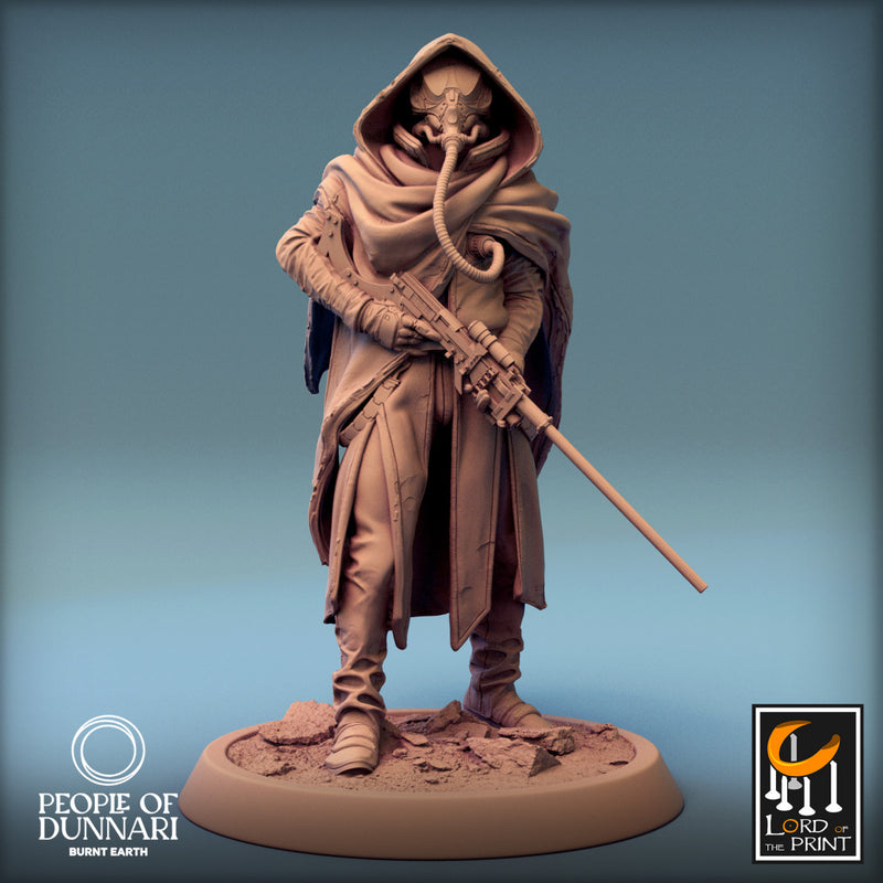 Zephyr Sandrider C | People of Dunnari | Fantasy Miniature | Rescale Miniatures
