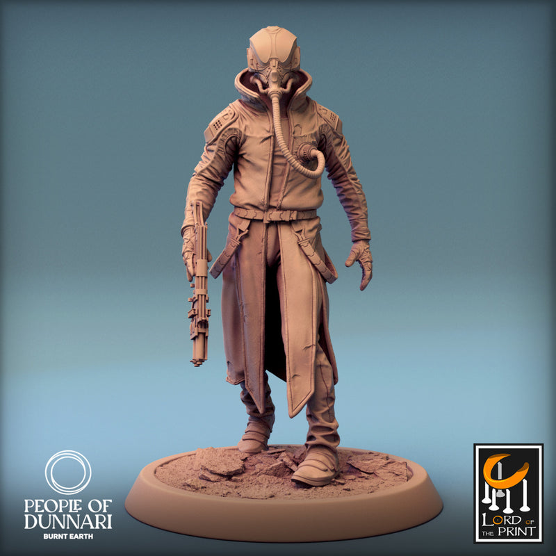 Zephyr Sandrider H | People of Dunnari | Fantasy Miniature | Rescale Miniatures