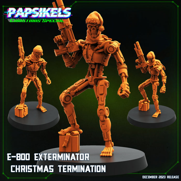 E-800 Christmas Termination | Specials | Sci-Fi Miniature | Papsikels