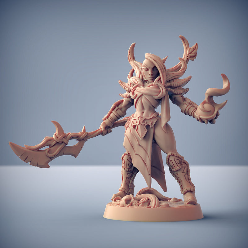 Endelshar Oakrage | Deepwood Alfar | Fantasy D&D Miniature | Artisan Guild