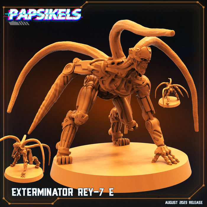 Exterminator Rey-7 Miniatures | Xeno Wars Genesis | Sci-Fi Miniature | Papsikels