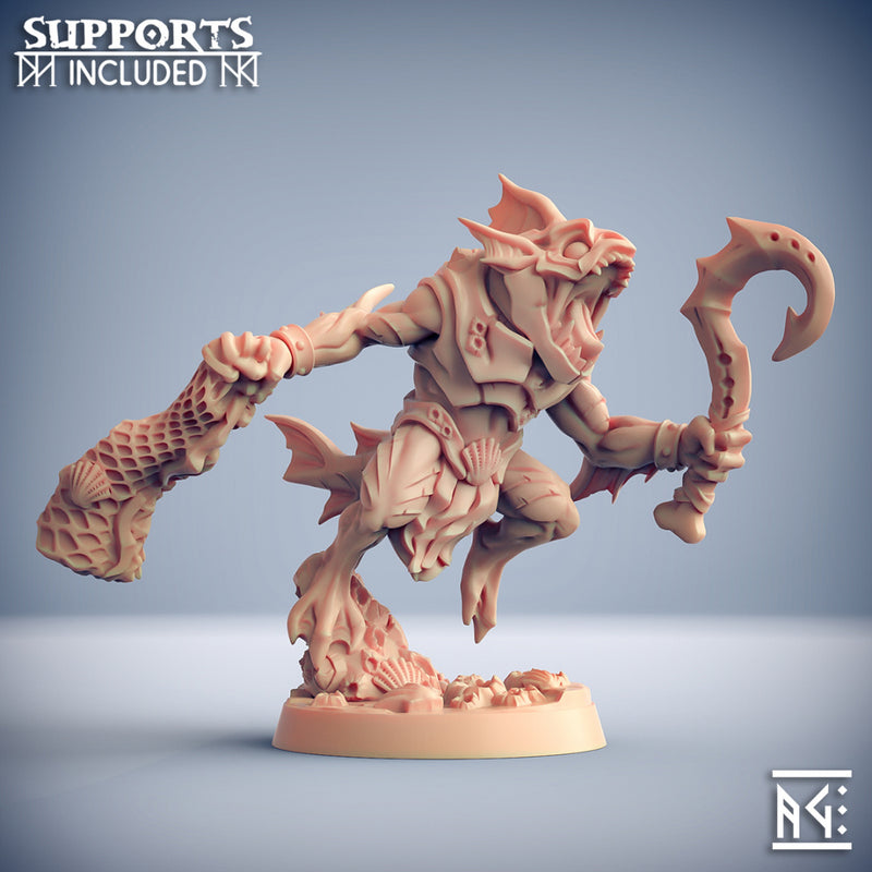 Death-Tide Jurakin Miniatures | Fantasy D&D Miniature | Artisan Guild