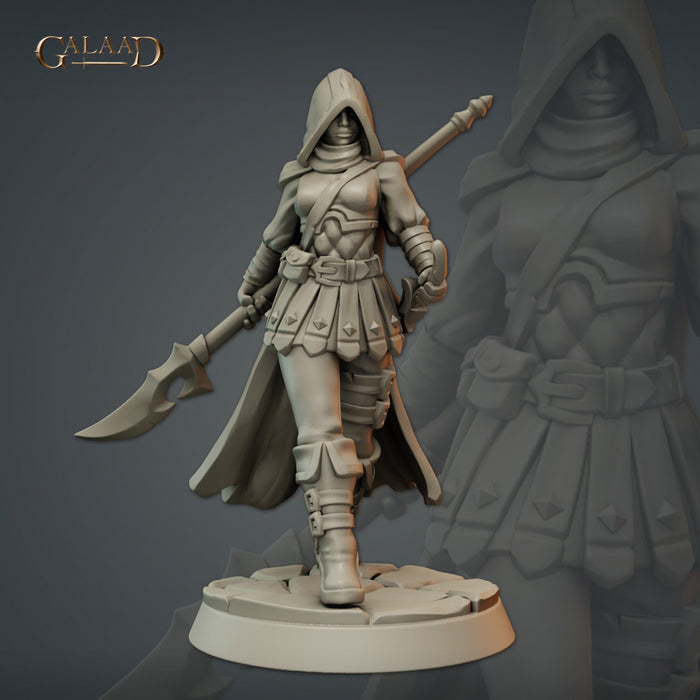 Female Bandit B | Thieves Guild | Fantasy Miniature | Galaad Miniatures