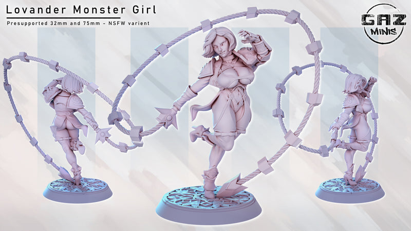 Ivy Valanteen | Fantasy Pin-Up | Fantasy Miniature | Gaz Minis