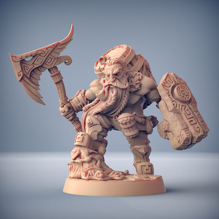Gino the Brewmaster A | Dwarven Oathbreakers | Fantasy D&D Miniature | Artisan Guild