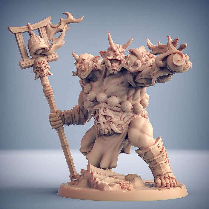 Goraku the Ogre Magi | Oni Clan | Fantasy D&D Miniature | Artisan Guild