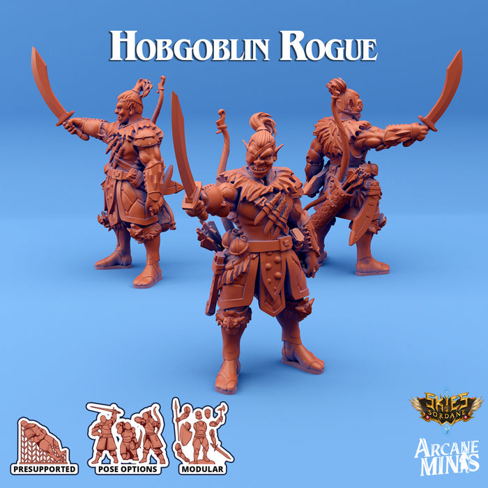 Hobgoblin Rogue A | Skies of Sordane | Fantasy Miniature | Arcane Minis