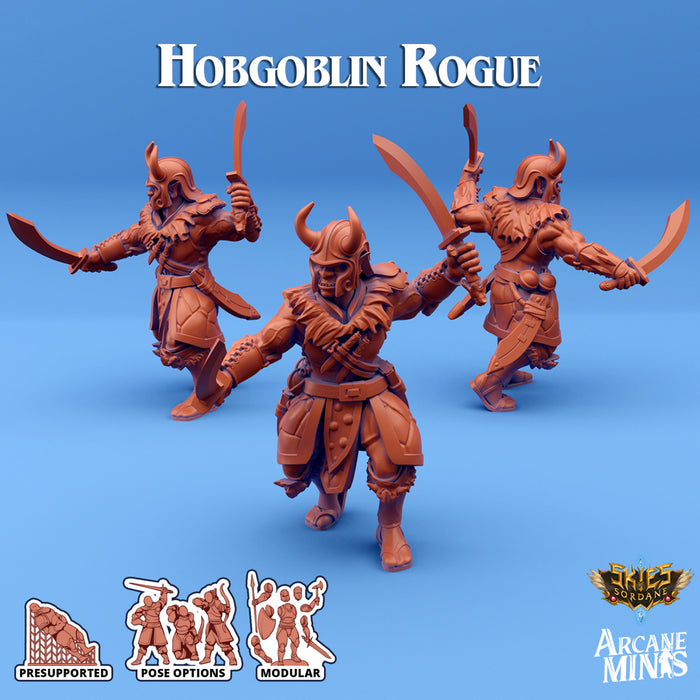 Hobgoblin Rogue C | Skies of Sordane | Fantasy Miniature | Arcane Minis