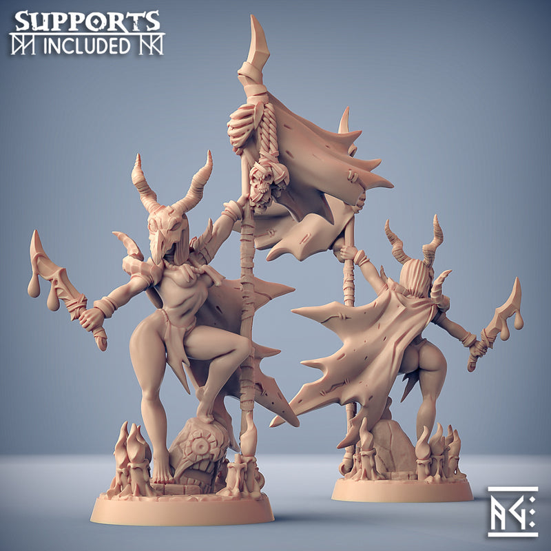 Kobold Plague Queen Ishtarra Pin-Up | Plague-Mine Kobold | Artisan Guild | [Multi-Listing]