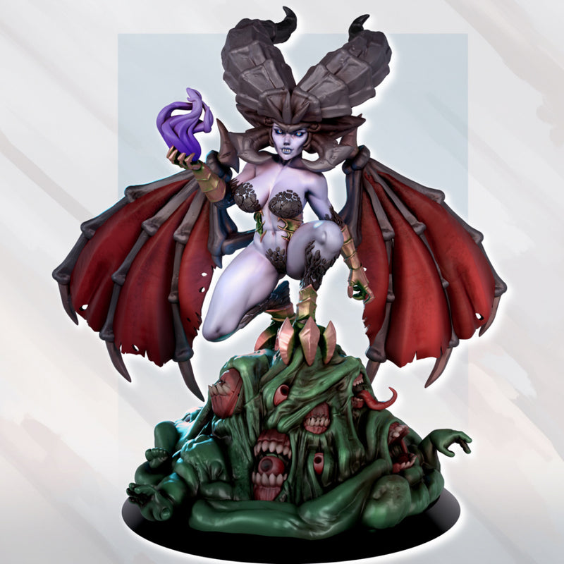 Succubus Rosalyn | Fantasy Pin-Up | Fantasy Miniature | Gaz Minis