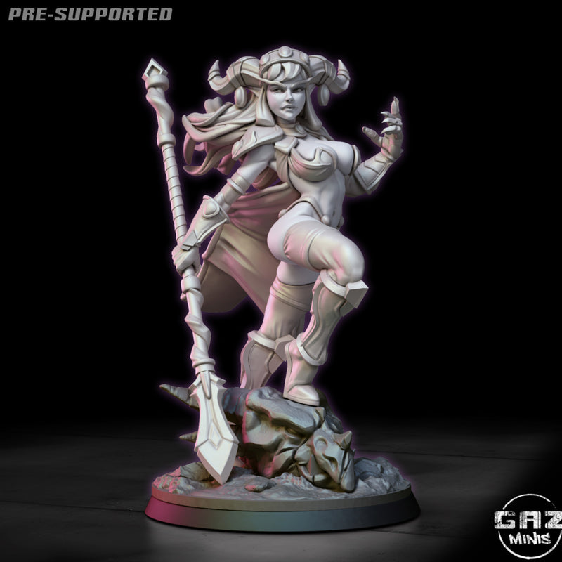 Dragon Queen | Monster Girls | Fantasy Miniature | Gaz Minis