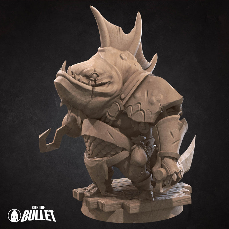 Bullet Town Fishing Village Miniatures | Fantasy Miniature | Bite the Bullet