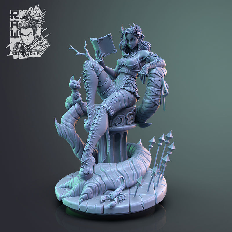 Rosine | Pin-Up Statue Fan Art Miniature Unpainted | Ronin Arts Workshop