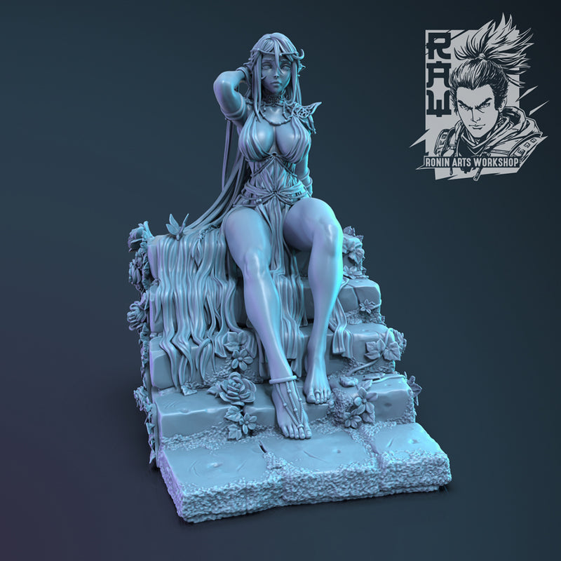 Ridia | Pin-Up Statue Fan Art Miniature Unpainted | Ronin Arts Workshop