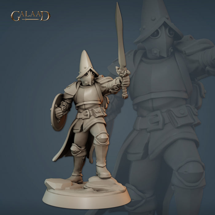 Knight A | Vanguard Squad | Fantasy Miniature | Galaad Miniatures