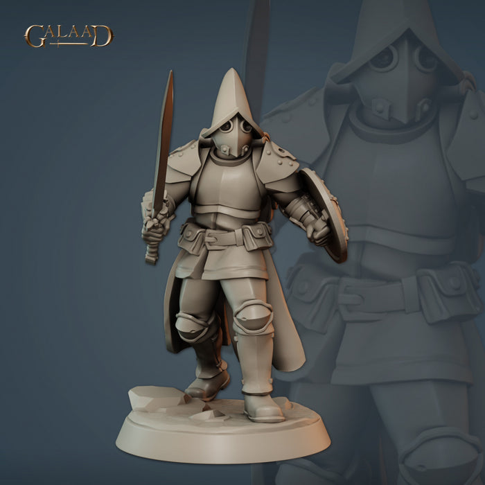 Knight B | Vanguard Squad | Fantasy Miniature | Galaad Miniatures