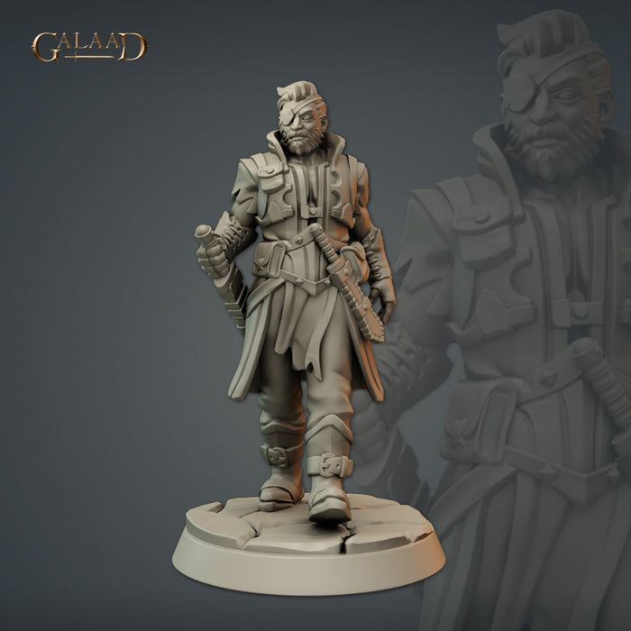 Male Bandit A | Thieves Guild | Fantasy Miniature | Galaad Miniatures