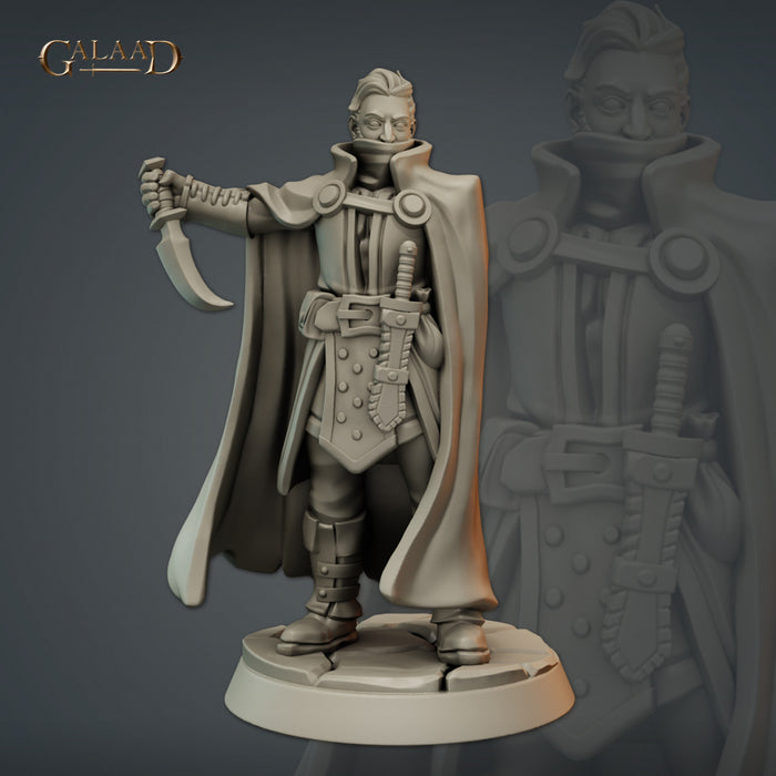 Male Bandit B | Thieves Guild | Fantasy Miniature | Galaad Miniatures