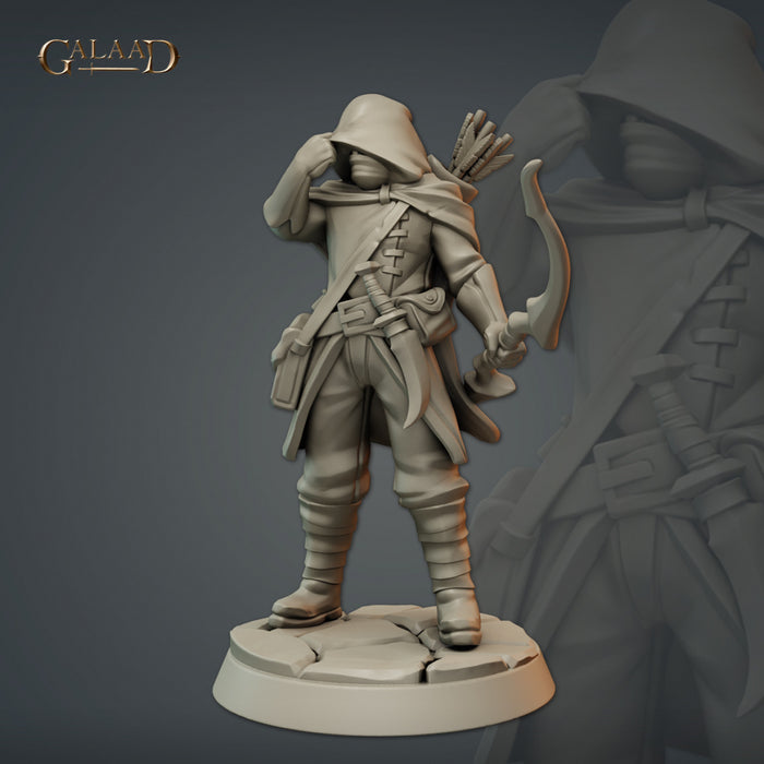 Male Bandit C | Thieves Guild | Fantasy Miniature | Galaad Miniatures