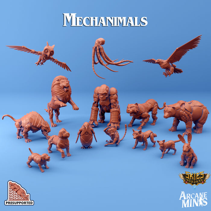 Mechanimal Miniatures | Skies of Sordane | Fantasy Miniature | Arcane Minis