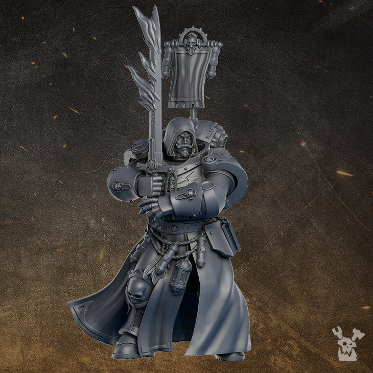 Merlin Psy Mage | Black Gryphons | DakkaDakka | Sci-Fi Grimdark Wargaming Miniature 28mm 32mm