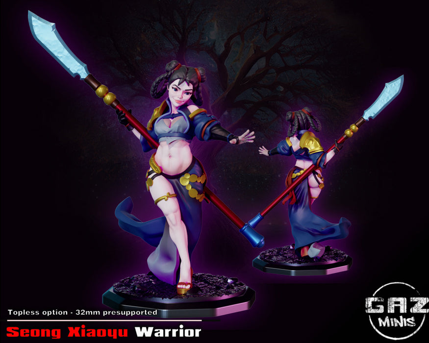 Seong Xiaoyu Warrior (75mm) | Pin-up | Fantasy Miniature | Gaz Minis