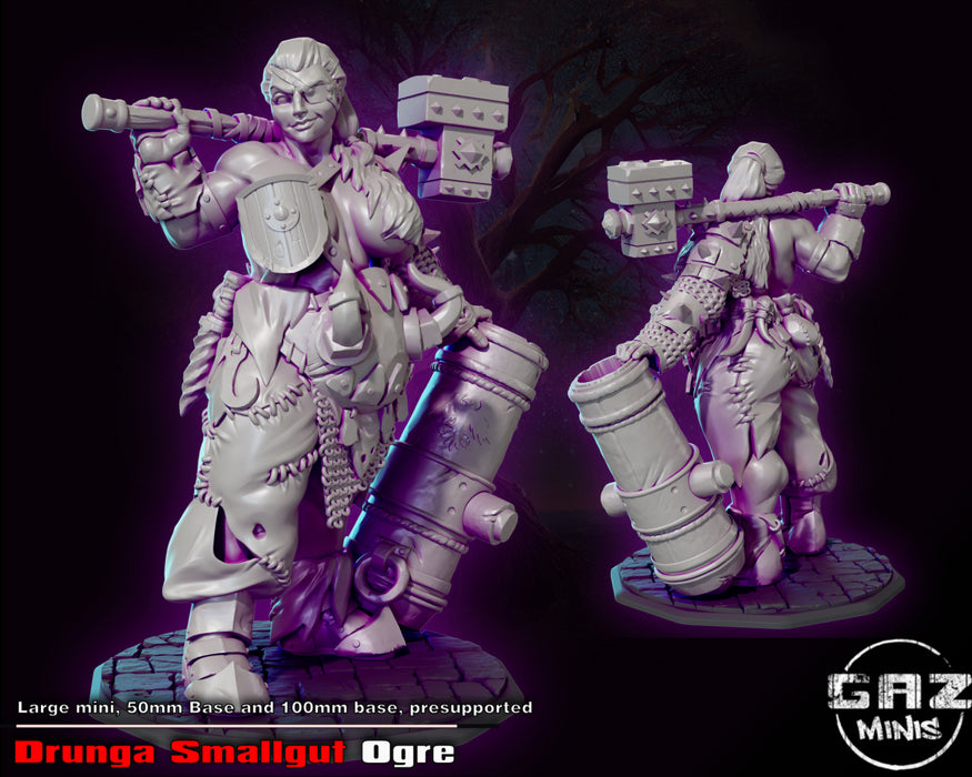 Drunga Smallgut | Pin-up | Fantasy Miniature | Gaz Minis