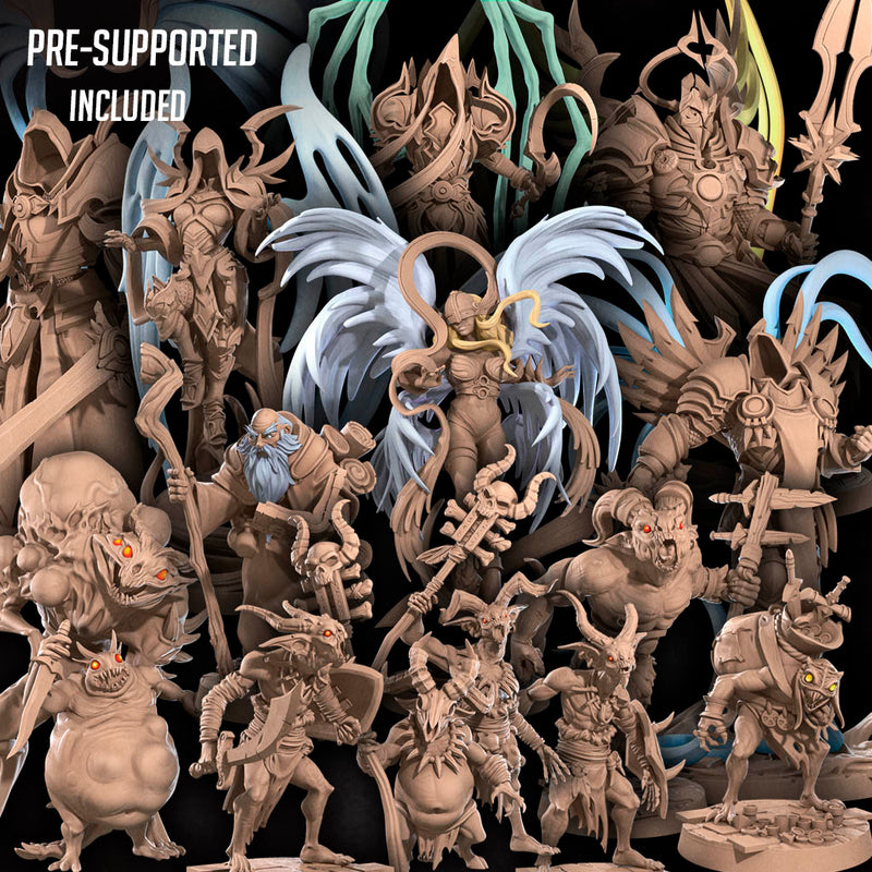 Bullet Hell Angels Miniatures | Fantasy Miniature | Bite the Bullet