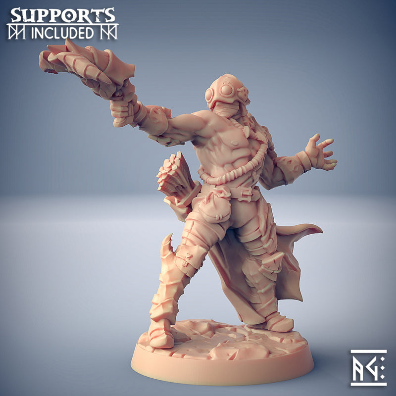 Scourgeland Survivor | Fantasy D&D Miniature | Artisan Guild