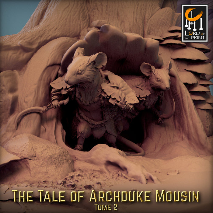 The Great Owl | Archduke Mousin Tome 2 | Fantasy Miniature | Rescale Miniatures