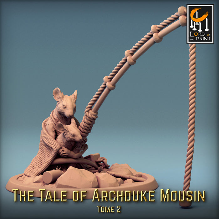 Mousin Mice L | Archduke Mousin Tome 2 | Fantasy Miniature | Rescale Miniatures