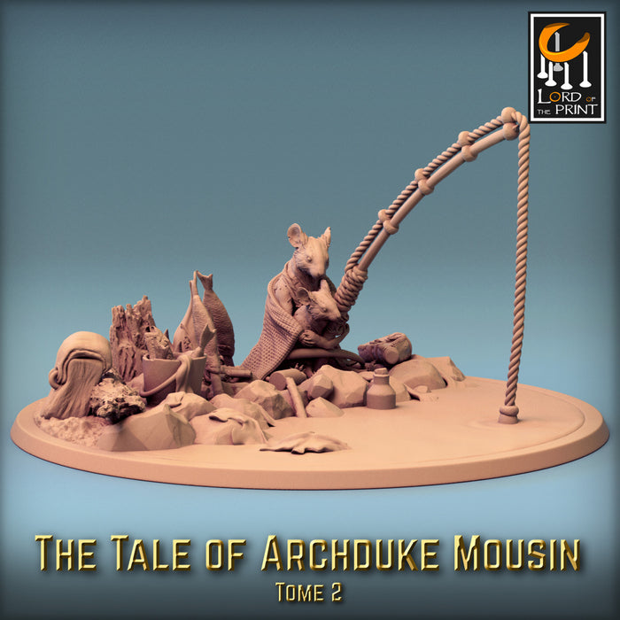 Mousin Mice M | Archduke Mousin Tome 2 | Fantasy Miniature | Rescale Miniatures