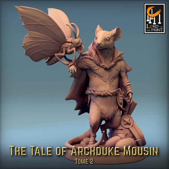 Mousin Mice B | Archduke Mousin Tome 2 | Fantasy Miniature | Rescale Miniatures