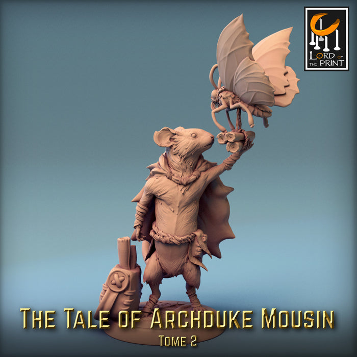 Mousin Mice C | Archduke Mousin Tome 2 | Fantasy Miniature | Rescale Miniatures