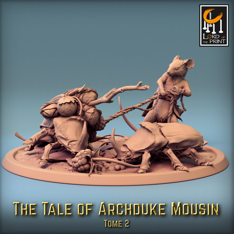 Mousin Mice C | Archduke Mousin Tome 2 | Fantasy Miniature | Rescale Miniatures